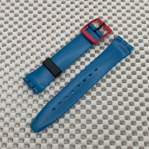 Swatch Watch Strap - GB269 - Cobalt ‘N Pink - Strap only